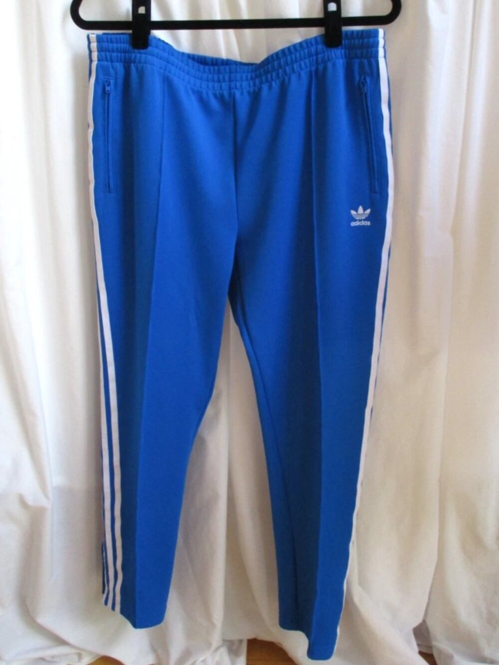 Adidas Originals Size XL Womens  SST Classic Track Pants Bluebird Blue